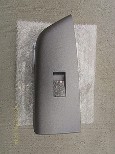 07-13 TOYOTA TUNDRA 4D CREW CAB REAR PASSENGER WINDOW SWITCH BEZEL TRIM GRAY NEW - Picture 1 of 2