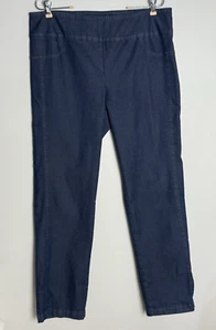 ELLIOTT LAUREN Womens Pull On Denim Stretch Pants Size 16 - Picture 1 of 7