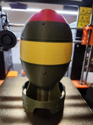 Mini Nuke| 3d printed Room Decor, Office, Desktop - Image 1 of 4