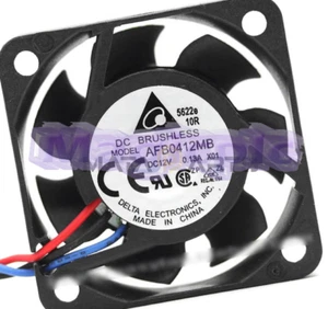 for Delta AFB0412MB DC12V 0.13A Fan 40x40x15mm 3-wire (1Pcs) - Picture 1 of 4