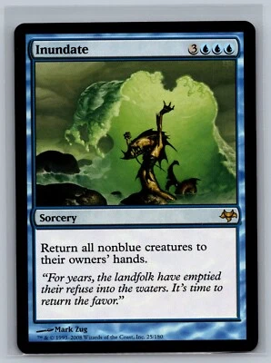 Magic The Gathering Eventide Inundate #25/180 MTG TCG CCG - Image 1 of 2