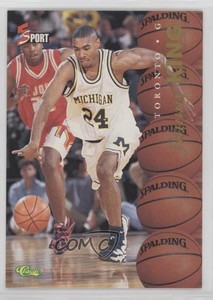 1995 Classic 5 Sport Jimmy King #33 Rookie RC