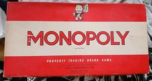 Boxed, Complete, Vintage Game Of Monopoly By Waddington - Picture 1 of 4