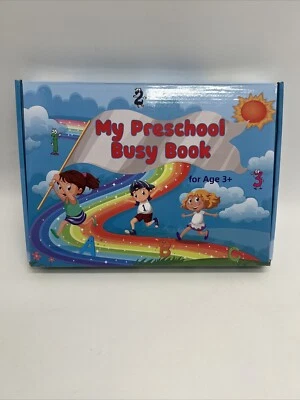 Kit de libros ocupados para preescolar edades 3+ formas coincidentes letras números Foto 1 de 4