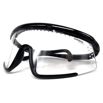 Gafas de sol vintage CARRERA "HYPERFIT 10/S" - Italia - envolventes - ORIGINALES - negras Foto 1 de 4