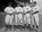 Lou Gehrig, Joe Dimaggio, Bill Dickey, And George Selkirk 1937 OLD PHOTO