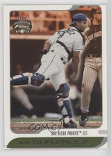 2002 Fleer Focus Jersey Edition Wiki Gonzalez #222