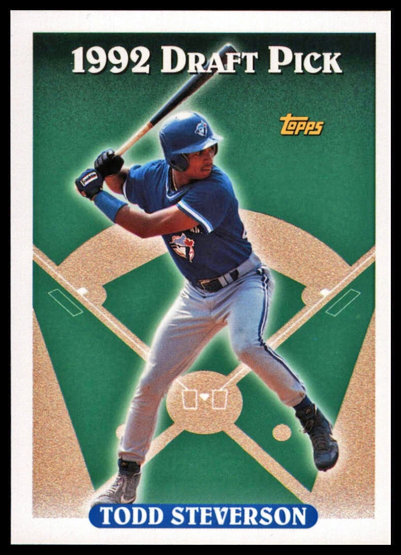 1993 Topps #269 Todd Steverson RC, DPK [Base] Toronto Blue Jays NM-MT