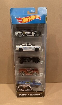 Hot Wheels Batman VS Superman 5 Pack 2015 Diecast - Image 1 of 4