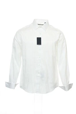 Camisa deportiva blanca con botones Sean John 15,5-34_35 nueva con etiquetas $65 Foto 1 de 4