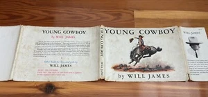 Will James 1st Ed 1935 Young Cowboy Big Enough Sun Up Hardcover w/Dustjacket - Picture 1 of 8