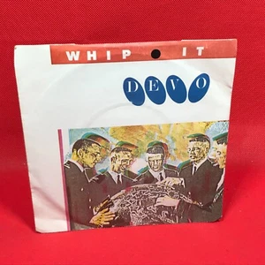Devo Whip It 1980 UK 7" Vinyl Single Snowball 45 Schallplatte Virgin VS383 - Bild 1 von 4
