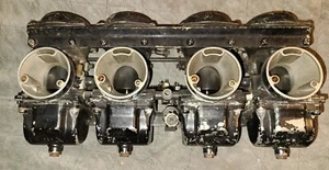 1984-1986 84-86 Suzuki GS1150 OEM Carburetors Carbs Intake 00A10 - Picture 1 of 11