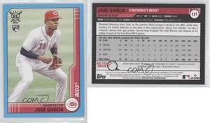 2021 Topps Big League Veterans & Rookies Electric Blue Jose Garcia Rookie RC