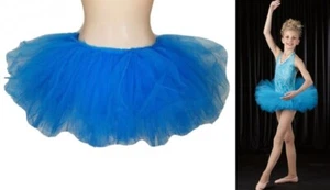 Cloud Nine Ballet TUTU SKIRT ONLY Child Sizes New Dance Costume Turquoise - Picture 1 of 9