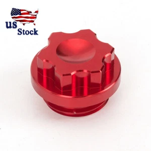 Tapa de llenado de aceite de motor roja CNC para motocicleta Yamaha R1 1998-2003 2007 2008-2012 - Imagen 1 de 6