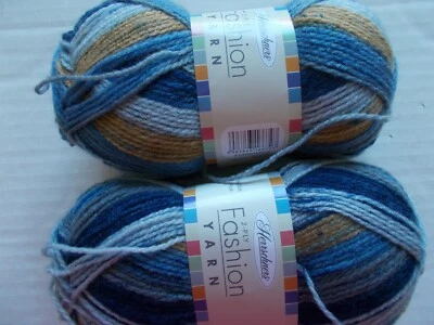 Herrschners Fashion Yarn 2-ply, Geode, lot of 2 (220 yds each) - Image 1 of 2