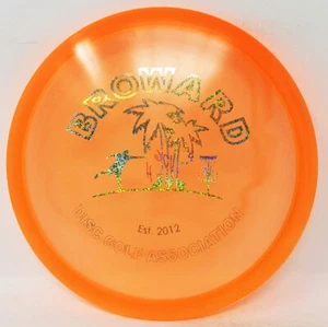 Shark Champion Broward Disc Golf Assoc. Swirly 178g Innova New Prime Disc Rare - Picture 1 of 3
