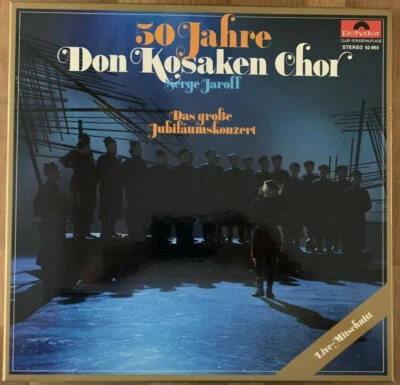  50 Jahre Don Kosaken Chor Serge Jaroff- 2 x12" LP (Sonderedition) - selten/rare - Bild 1 von 4