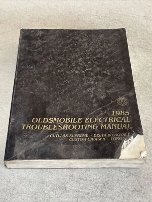 1985 Oldsmobile Cutlass Supreme / Custom Cruiser Electrical Troubleshoot Manual  - Image 1 of 4