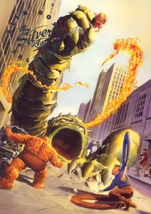 MARVEL SILVER AGE, THE 1998 SKYBOX TARJETA PROMOCIONAL SIN NÚMERO FANTÁSTICO CUATRO - Imagen 1 de 1