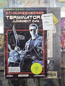 Terminator 2 Judgement Day Blu-ray/Digital Retro VHS VINTAGE Slipcover OOP - Picture 1 of 7
