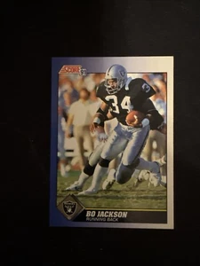 1991 Score BO JACKSON Oakland Raiders #100  - Bild 1 von 2