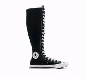 Converse Chuck Taylor All-Star XXHi Black Zip-up M11 W13 A09429C Damaged Zipper  - Picture 1 of 12