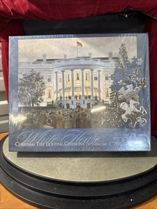 The White House 1941 Christmas Tree Lighting Ceremony, Jigsaw Puzzle New Sealed - Picture 1 of 4