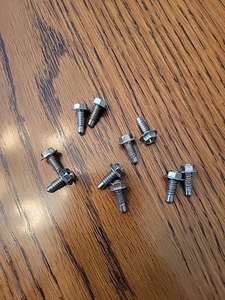 Paquete de 10 tornillos de bloque de terminales para secadora 279393 - Imagen 1 de 4