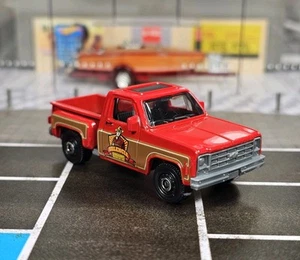 2024 Matchbox Valencia Organic Foods Red 1975 Chevy Stepside Pickup 1:64 75 New - Picture 1 of 9