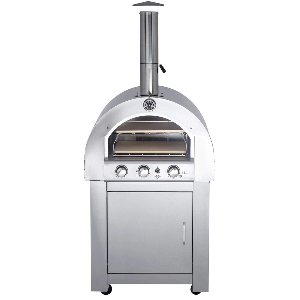 Profi Gastro Pizzaofen 80x85x185 cm, 12,6 kW, Air System, Zubehör - Bild 1 von 4