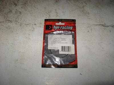 RC HPI Sprint & 2 II 4 mm S3m 174 UG Rear Belt Rubber Black (1) 87007 - Image 1 of 2