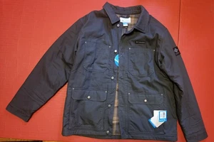 Columbia Herren XL Utility Canvas Jacke - Wasserabweisend - Flanell gefüttert - Neu  - Bild 1 von 7