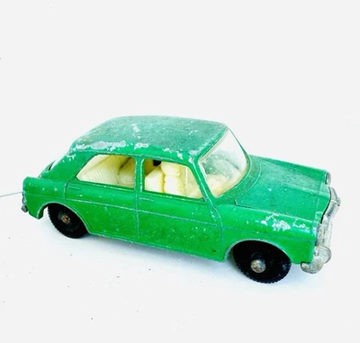 Lesney Matchbox #64 Green Regular 1-75 MG 1100 1968 Diecast Dog In Back Toy - Image 1 of 4