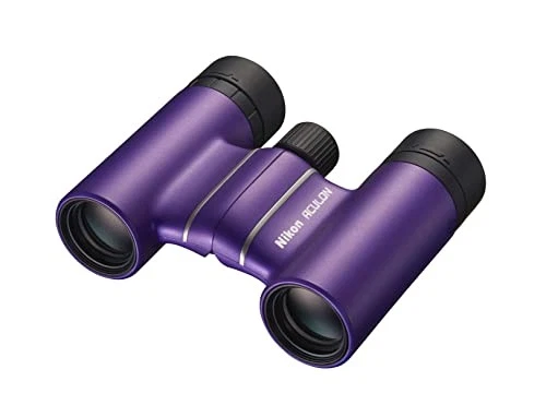 Nikon Aculon T02 8x21 Roof Prism Binoculars, Purple (ACULON ACT028X21PR) NEW - Image 1 of 1