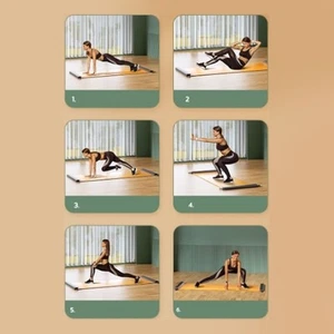 Slide Board Non Slip Sliding Mat Thickened Balance Exercise Training Fitnes LW - Picture 1 of 6