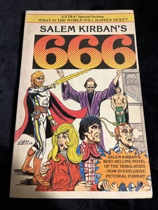 Salem Kirban's 666 Paperback Graphic Novel Pictorial Format Trade 1981 - Picture 1 of 16