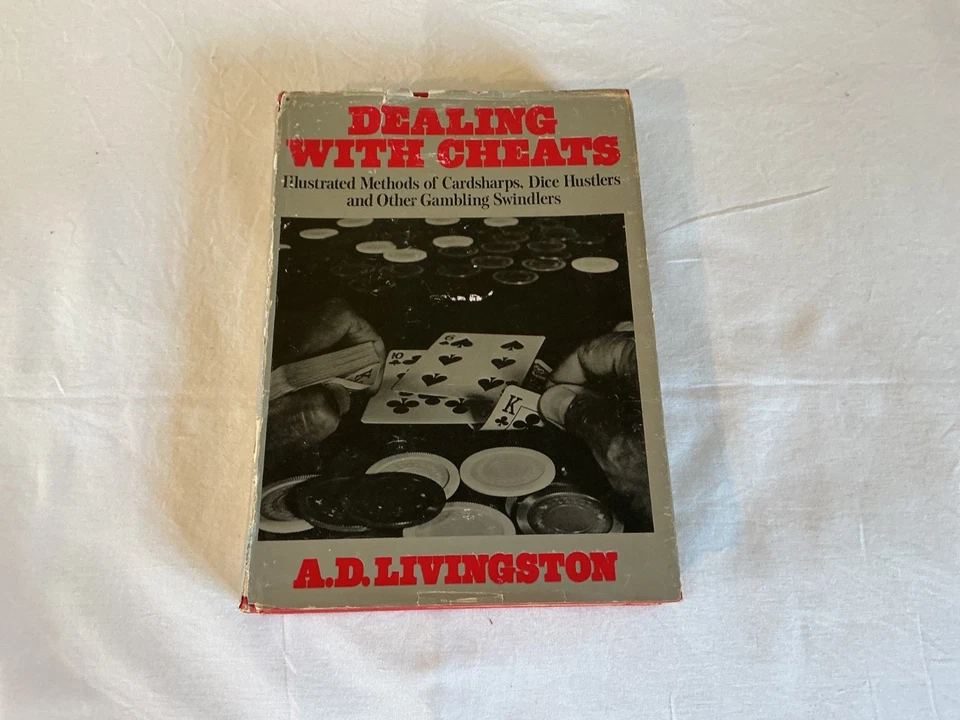 Dealing with Cheats by A. D. Livingston Harcover Book First Edition Vintage 1973 - Image 1 of 4
