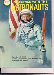 "Into Space With The Astronauts 1969 ""Spotlight Wonder Book" - Imagen 1 de 2