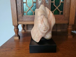 Biomorphic Marble Sculpture by Gina Schimmel - Signed 1978 - Style of Jean Arp - Picture 1 of 12