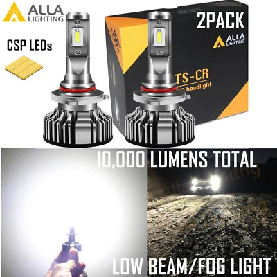 AllaLighting LED Super Bright 9045 Bulb Lamp Driving Fog Light Replacement,White - Image 1 of 4