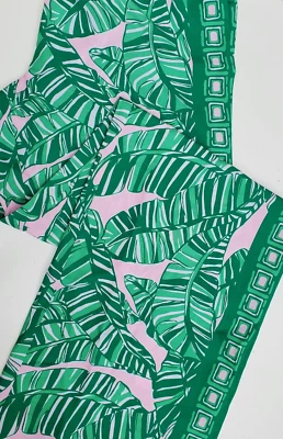 Nuevo Pantalón Lilly Pulitzer Bal Harbour Palazzo Let's Go Bananas Talla Pequeña (04067C Foto 1 de 4