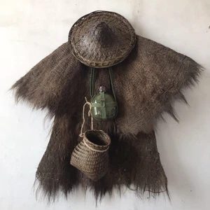 Old Folk Objects Seiroi Moori Fish Basket Kettle Decoration Pieces Collection - Picture 1 of 12