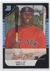 2005 Bowman First Year Willy Mota #314 Rookie RC
