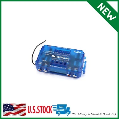 Altavoz estéreo para automóvil SCOSCHE SLC4 convertidor de salida de línea de audio de 4 canales/amplificador OEM Foto 1 de 4