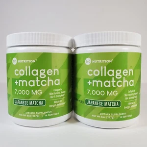 2 360 Nutrition Collagen + Matcha for Skin Hair Nail Energy Antioxidant 8oz 2026 - Picture 1 of 4