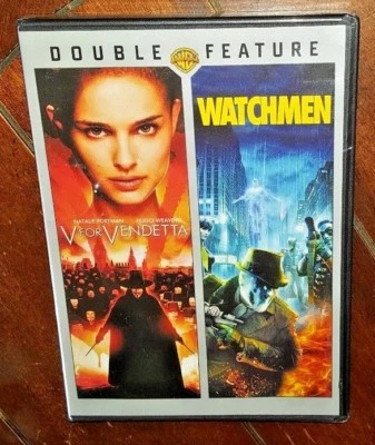 V for Vendetta/Watchmen ☆Used☆ (2-DVD, 2012, Widescreen) Free Shipping! - Image 1 of 2