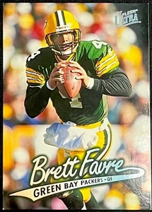 1997 Fleer Ultra - #1 Brett Favre - Green Bay Packers - Picture 1 of 2
