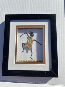 gerahmt afroamerikanisch urban art Mann tanzt S17 - Bild 1 von 6